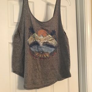 Billabong loose tank top size L. NWT